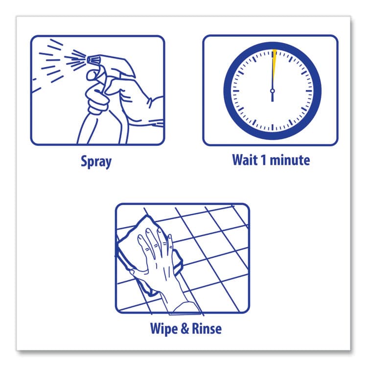 ZEP . Shower Tub and Tile Cleaner, Pleasant Scent, 1 gal, 4/Carton (ZPEZUSTT128A) thumbnail 4