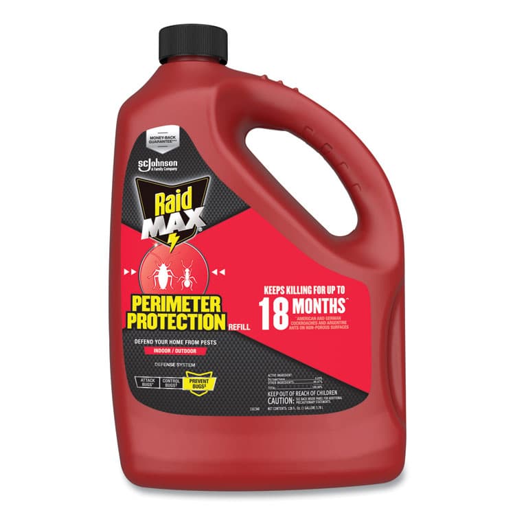 SC JOHNSON MAX Perimeter Protection, 128 oz Refill Bottle, 4/Carton (SJN377224)