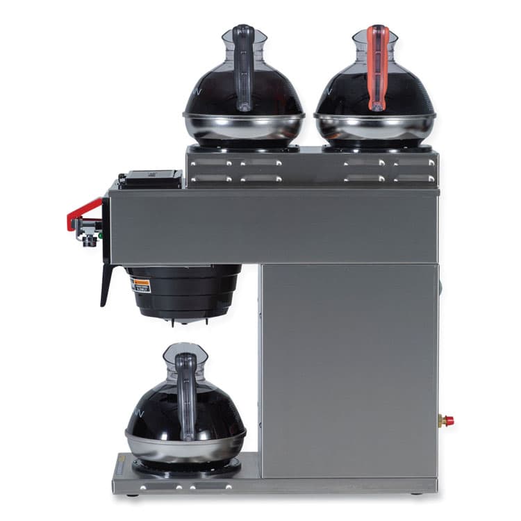 BUNN-O-MATIC CWTF15-3 12 Cup Automatic Coffee Brewer, Gray/Stainless Steel (BUN129500213) thumbnail 4