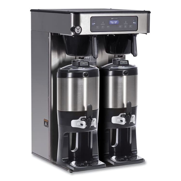BUNN-O-MATIC ICB Infusion Series Twin Tall Coffee Brewer, 51 Cups, Silver/Black (BUN532000101) thumbnail 4