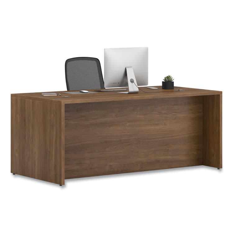 HON COMPANY 10500 Series Double Full-Height Pedestal Desk, Left: Box/Box/File, Right: File/File, 72" x 36" x 29.5", Pinnacle (HON105890PINC) thumbnail 2