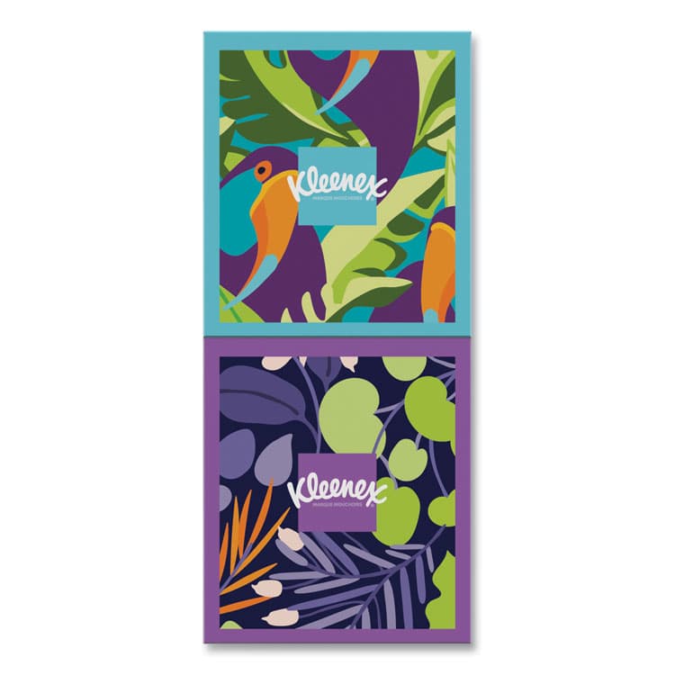 KIMBERLY CLARK Ultra Soft Facial Tissue, 3-Ply, White, 60 Sheets/Box, 4 Boxes/Pack, 12 Packs/Carton (KCM54308) thumbnail 4