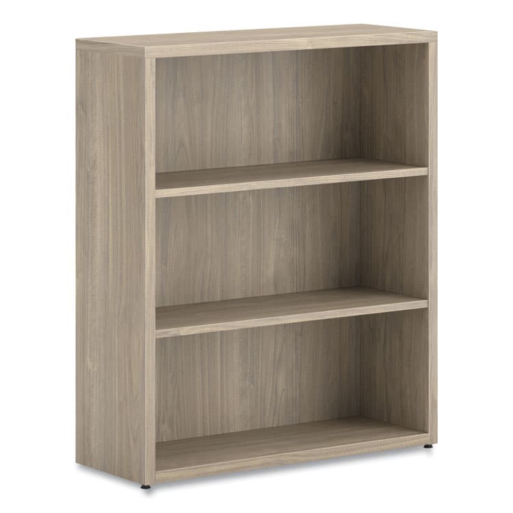 HON COMPANY 10500 Series Laminate Bookcase, Three Shelves, 36" x 13" x 43.75", Kingswood Walnut (HON105533LKI1)