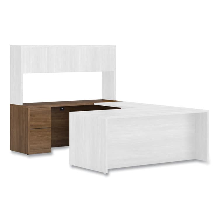 HON COMPANY 10500 Series Full-Height Left Pedestal Credenza, 72w x 24w x 29.5h, Pinnacle (HON105904LPINC) thumbnail 3