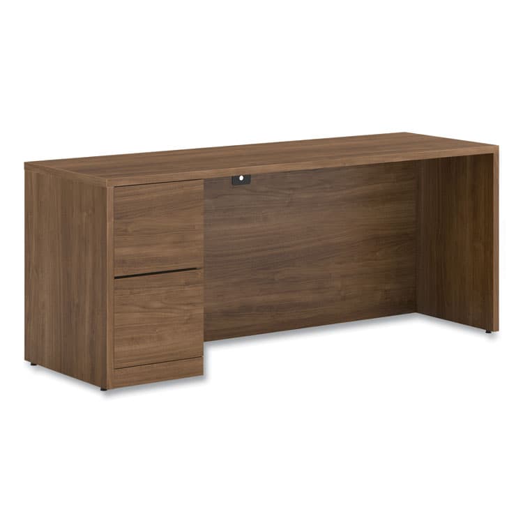 HON COMPANY 10500 Series Full-Height Left Pedestal Credenza, 72w x 24w x 29.5h, Pinnacle (HON105904LPINC)