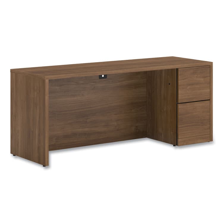 HON COMPANY 10500 Series Full-Height Right Pedestal Credenza, 72w x 24w x 29.5h, Pinnacle (HON105903RPINC)