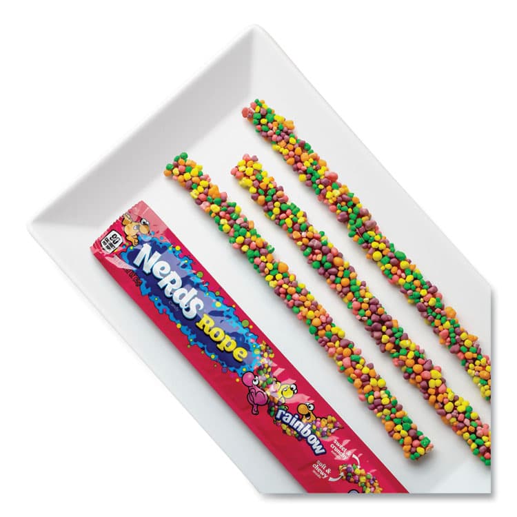 NESTLE Nerds Rope Candy, Fruity, 0.92 oz Individually Wrapped, 24/Carton (GRR22002136) thumbnail 2