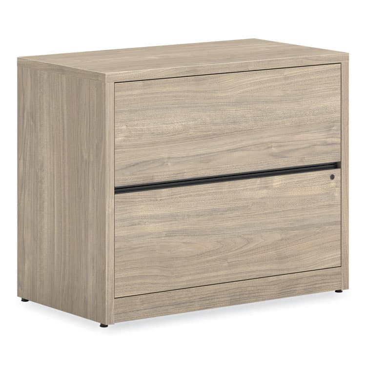 HON COMPANY 10500 Series Lateral File, 2 Legal/Letter-Size File Drawers, Kingswood Walnut, 36" x 20" x 29.5" (HON10563LKI1)