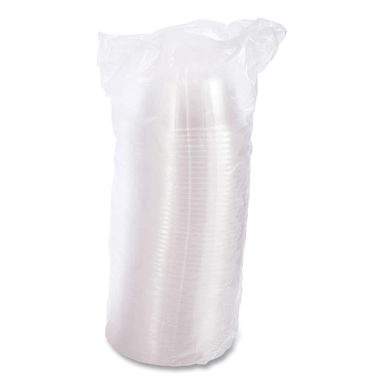 DART D-T Sundae/Cold Cup Lids, Fits 5 oz to 32 oz Cold Cups, Plastic, Clear, 50/Pack, 20 Packs/Carton (DCC20HDLC) thumbnail 3