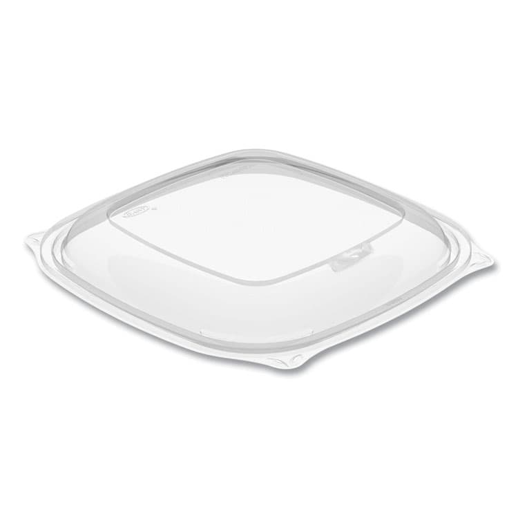 DART PresentaBowls Pro Clear Square Bowl Lids, Large Vented Square, 8.5 x 8.5 x 1, Clear, Plastic, 63/Bag, 4 Bags/Carton (DCCPP2464BDL)