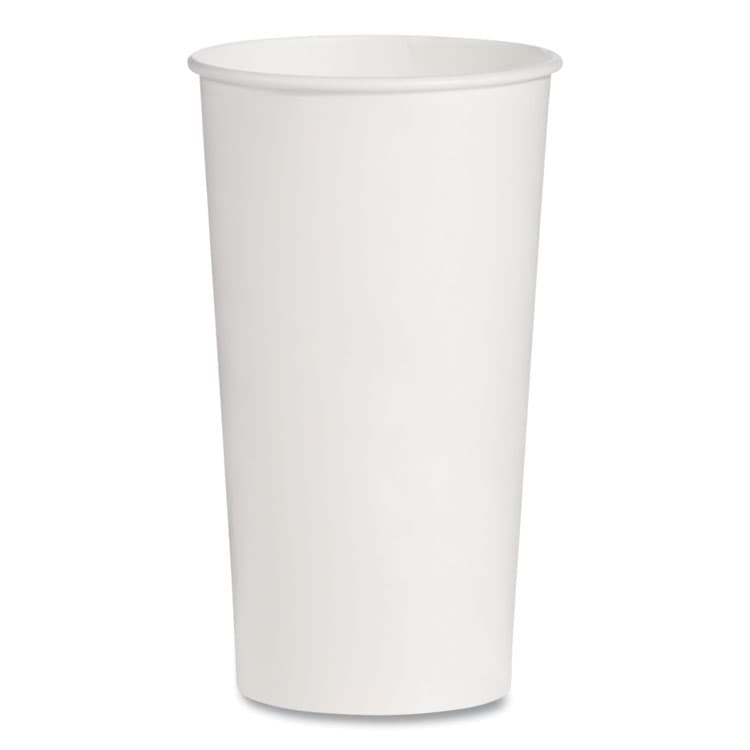 DART Double-Sided Poly (DSP) Paper Cold Cups, 21 oz, White, 1,000/Carton (SCCRNP21P2050)