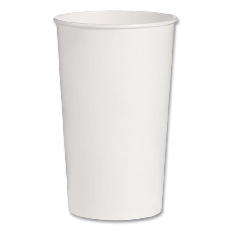 DART Double Sided Poly (DSP) Paper Cold Cups, 44 oz, White, 500/Carton (SCCTPH445P2050)