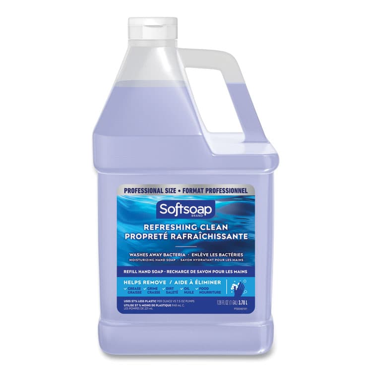 COLGATE PALMOLIVE, IPD. Liquid Hand Soap Refill, Refreshing Clean Scent, 128 oz, 4/Carton (CPC61036482CT) thumbnail 2