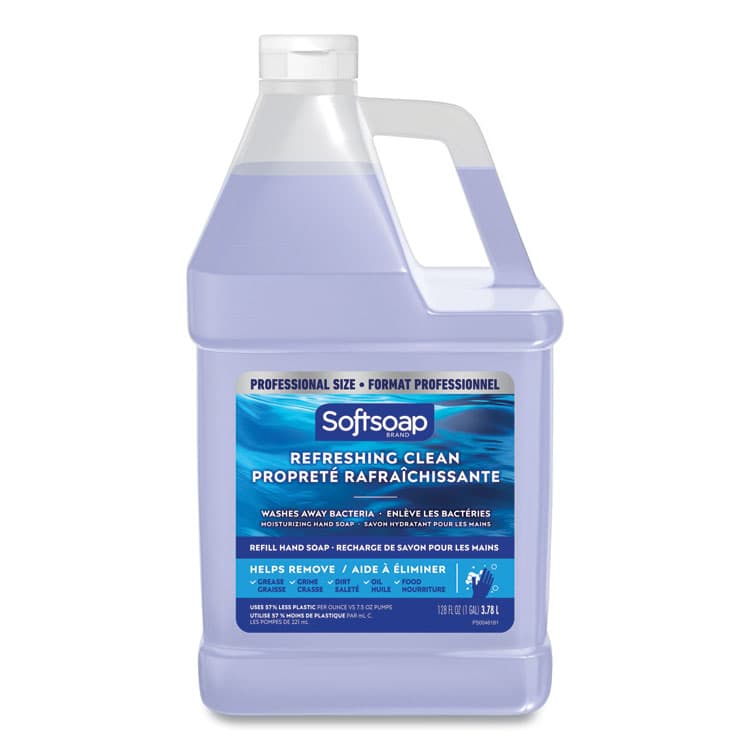 COLGATE PALMOLIVE, IPD. Liquid Hand Soap Refill, Refreshing Clean Scent, 128 oz (CPC61036482EA)