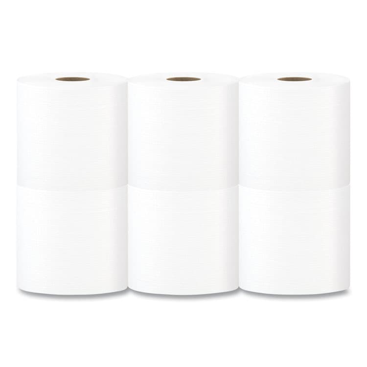 CASCADES TISSUE GROUP Tuff-Job Spunlace Towels, Centerpull Roll, 8 x 13, White, 369 Sheets/Roll, 6/Carton (CSDW601) thumbnail 4