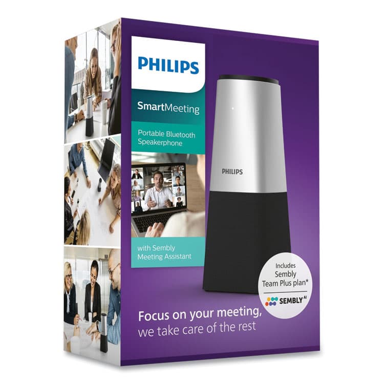 PHILIPS SPEECH PROCESSING SmartMeeting PSE0540 Portable Conference Microphone (PSPPSE0540) thumbnail 2