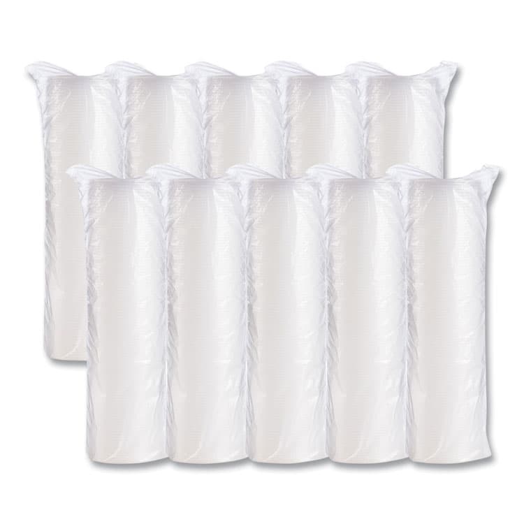 DART Plastic Cold Cup Lids, Fits 10 oz Cold Cups, Translucent, 100/Pack, 10 Packs/Carton (DCC10SL) thumbnail 2