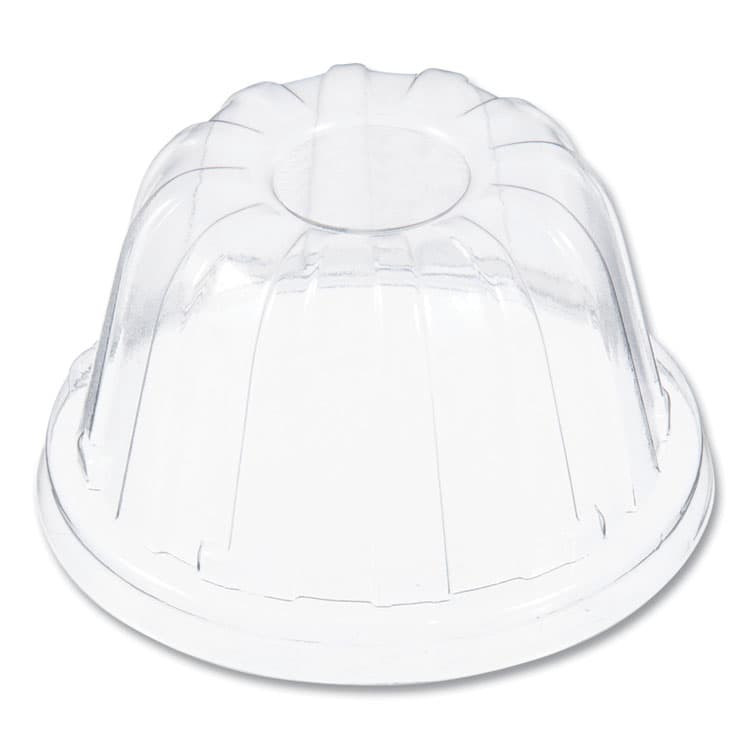 DART D-T Sundae/Cold Cup Lids, Fits 6 oz/8 oz/12 oz Cold Cups, Plastic, Clear, 50/Pack, 20 Packs/Carton (DCC12HDLC)