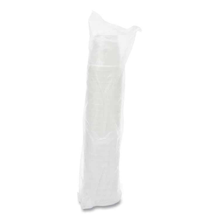 DART Foam Containers, Squat, 16 oz, White, 25/Bag, 20 Bags/Carton (DCC16MJ20) thumbnail 3