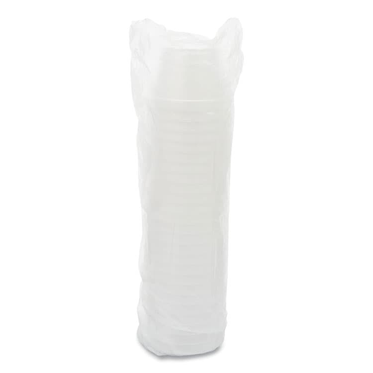 DART Foam Containers, Extra Squat, 16 oz, White, 25/Bag, 20 Bags/Carton (DCC16MJ32) thumbnail 3