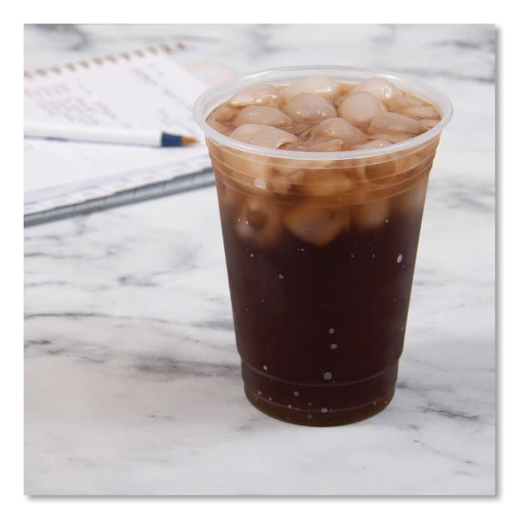 DART Conex ClearPro Plastic Cold Cups, 16 oz, Clear, 50/Pack, 20 Packs/Carton (DCC16PX) thumbnail 4