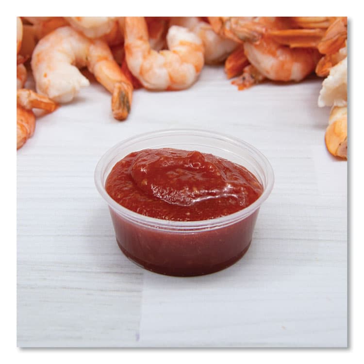 DART Conex Complements Portion/Medicine Cups, 1.5 oz, Plastic, Translucent, 125/Bag, 20 Bags/Carton (DCC150PC) thumbnail 4