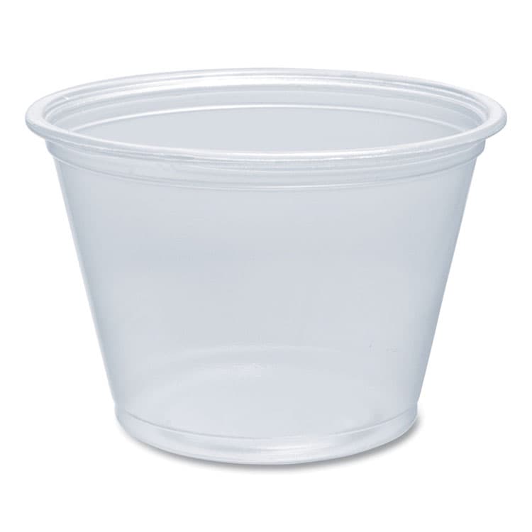 DART Conex Complements Portion/Medicine Cups, 2.5 oz, Plastic, Clear, 125/Bag, 20 Bags/Carton (DCC250PC)