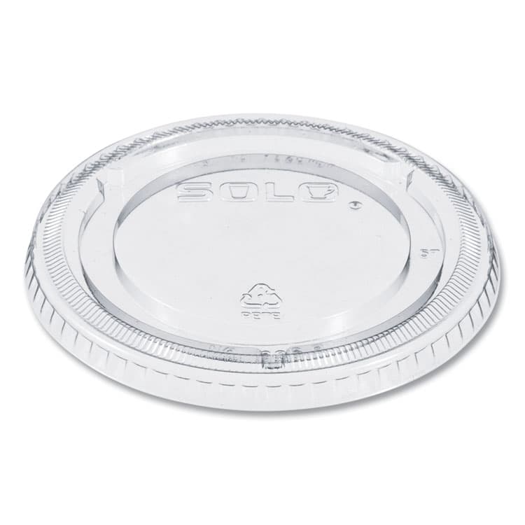 DART PETE Plastic Flat Cold Cup Lids, Fits 12 oz to 24 oz Cold Cups, Clear, 1,000/Carton (DCC626TP)