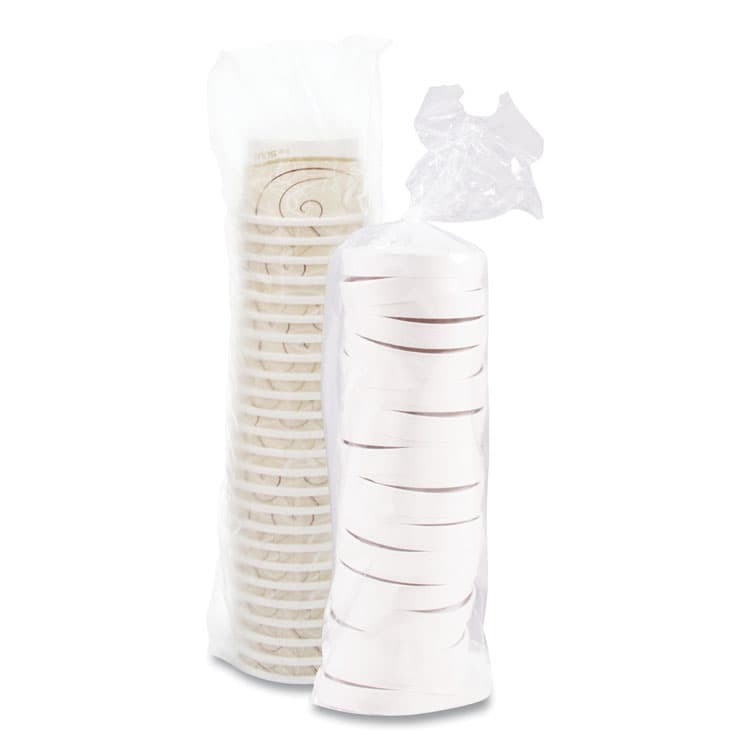 DART Flexstyle Double Poly Food Combo Packs, 8 oz, Symphony, Paper, 25/Pack, 10 Packs/Carton (SCCKHSB8ASYM) thumbnail 3