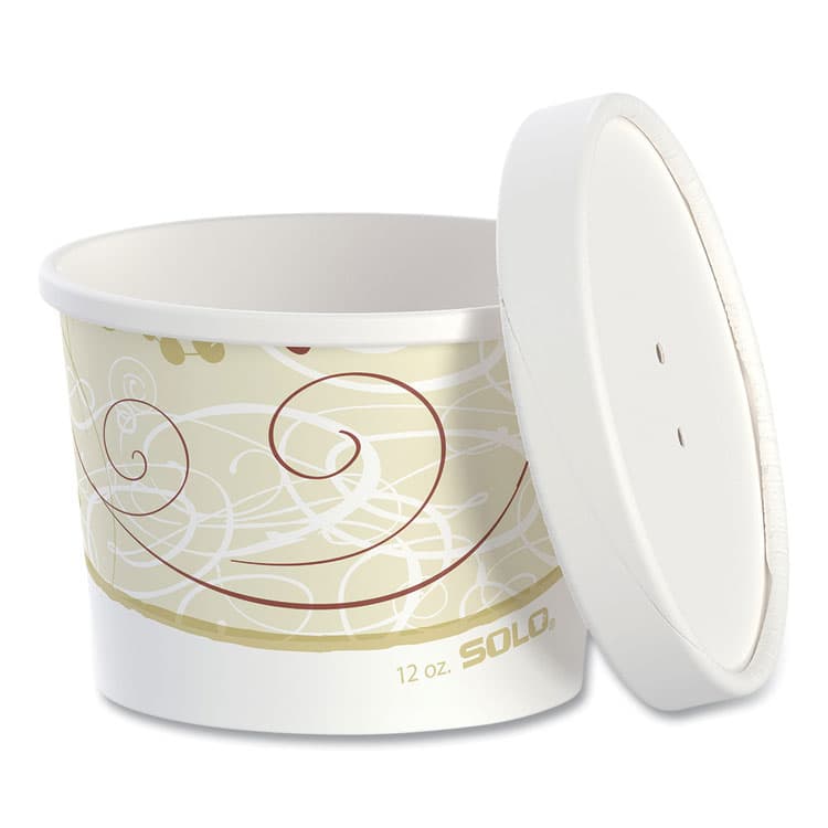 DART Flexstyle Double Poly Food Combo Packs, 12 oz, Symphony, Paper, 250/Carton (SCCKHSB12ASYM)