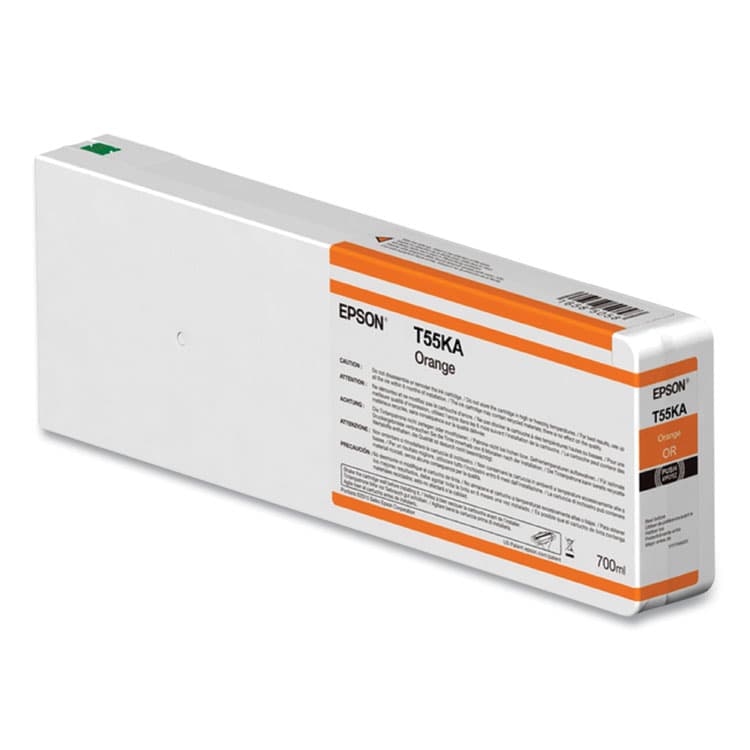 EPSON AMERICA, . T55KA00 (T55K) UltraChrome HD Ink, 700 mL, Orange (EPST55KA00)