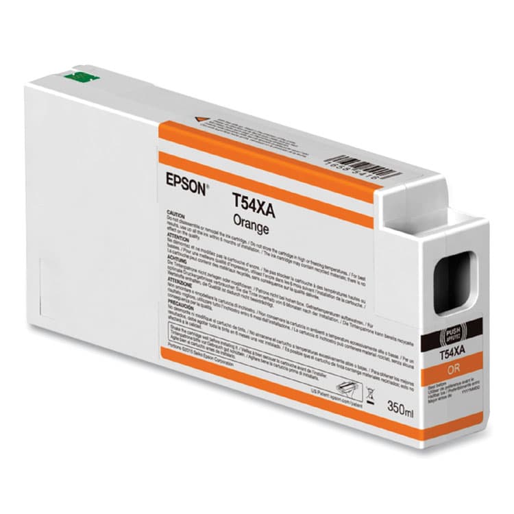 EPSON AMERICA, . T54XA00 (T54X) UltraChrome HD Ink, 350 mL, Orange (EPST54XA00)