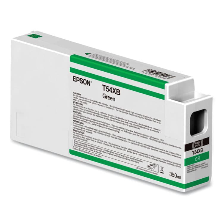 EPSON AMERICA, . T54XB00 (T54X) UltraChrome HD Ink, 350 mL, Green (EPST54XB00)