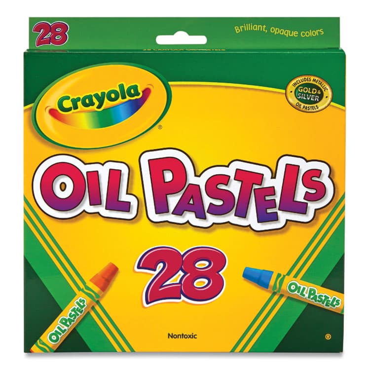BINNEY & SMITH / CRAYOLA Oil Pastels, 28 Assorted Colors, 28/Pack (CYO524628) thumbnail 3