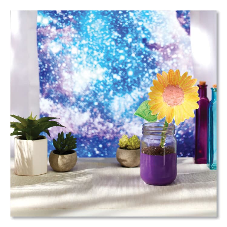 BINNEY & SMITH / CRAYOLA Watercolor Mixing Set, 7 Assorted Colors, Palette Tray (CYO530081) thumbnail 3