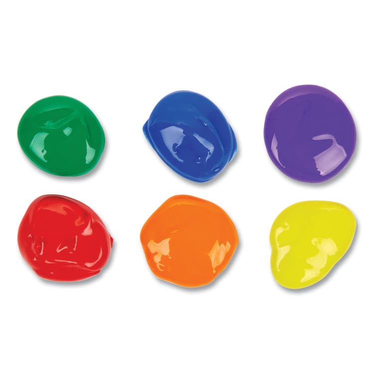 BINNEY & SMITH / CRAYOLA Washable Paint, 6 Assorted Colors, 2 oz Bottle, 6/Pack (CYO541204) thumbnail 2