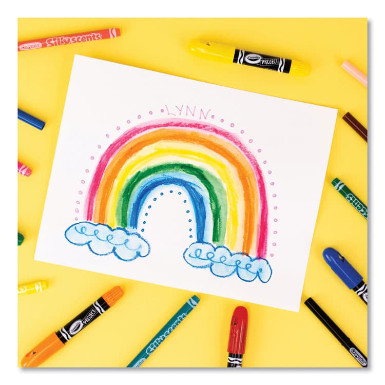 BINNEY & SMITH / CRAYOLA Bulk Crayons, Regular Size, 0.31" x 3.63", Yellow, 12/Box (CYO520836034) thumbnail 3