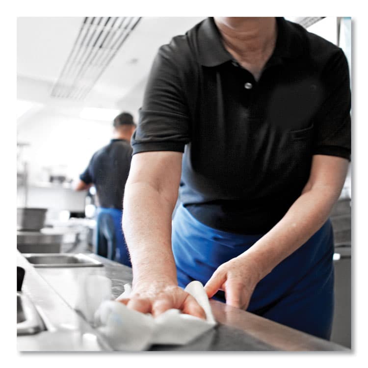 ESSITY Basic Paper Wiper, 1-Ply, 9 x 10.5, White, 250/Box, 24 Boxes/Carton (TRK192126) thumbnail 4