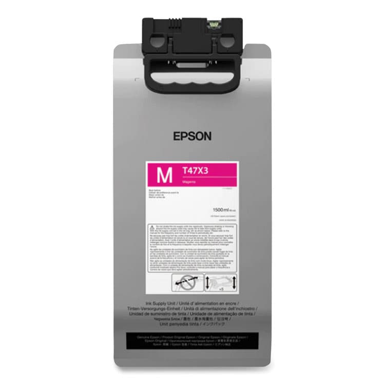 EPSON AMERICA, . T47X32N (T47X) UltraChrome DG Ink, 1.5 L, Magenta (EPST47X32N) thumbnail 3