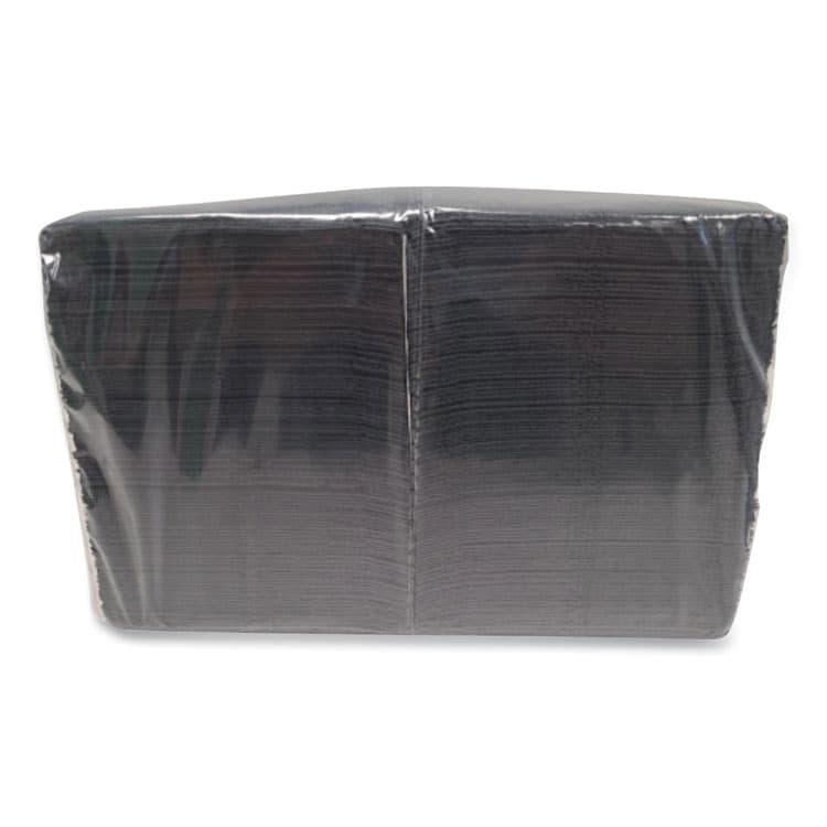 MORCON Morsoft Beverage Napkins, 2-Ply, 9 x 9.5, Black, 1,000/Carton (MORVT522) thumbnail 2
