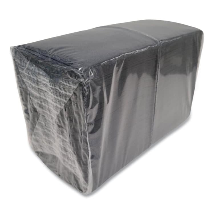 MORCON Morsoft Beverage Napkins, 2-Ply, 9 x 9.5, Black, 1,000/Carton (MORVT522) thumbnail 3