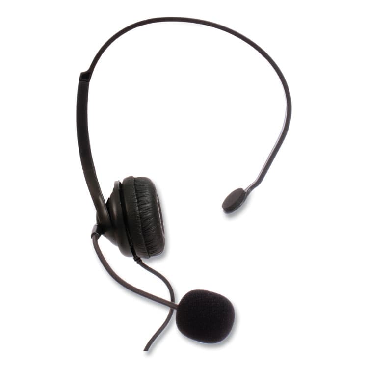 SPRACHT ZuM ZuM350M Monaural Over The Head Headset, Black (SPTZUM350M) thumbnail 4