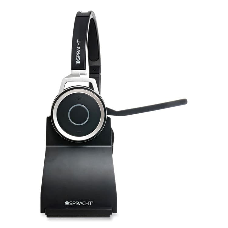 SPRACHT ZuM BT Prestige Binaural Over The Head Headset, Black (SPTZUMBTP400) thumbnail 4