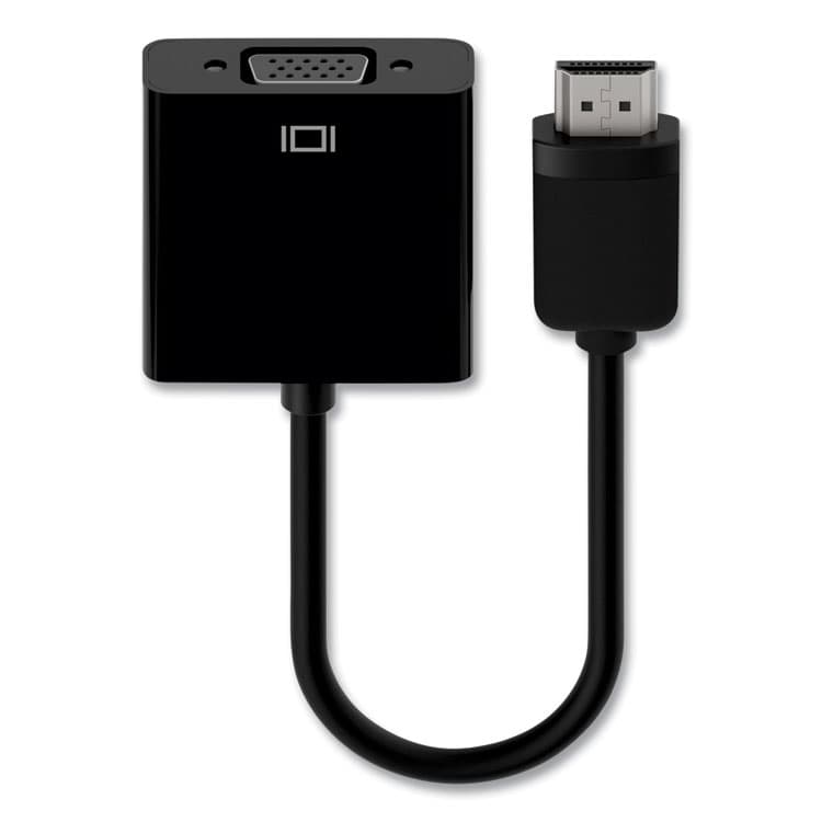 BELKIN COMPONENTS HDMI to VGA + 3.5mm Audio Adapter, 5", Black (BLKF2CD058) thumbnail 2