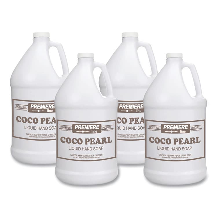 KESS INDUSTRIAL PROD. Coco Pearl Liquid Hand Soap, Coconut Scent, 128 oz, 4/Carton (KESCOCOPEARL)
