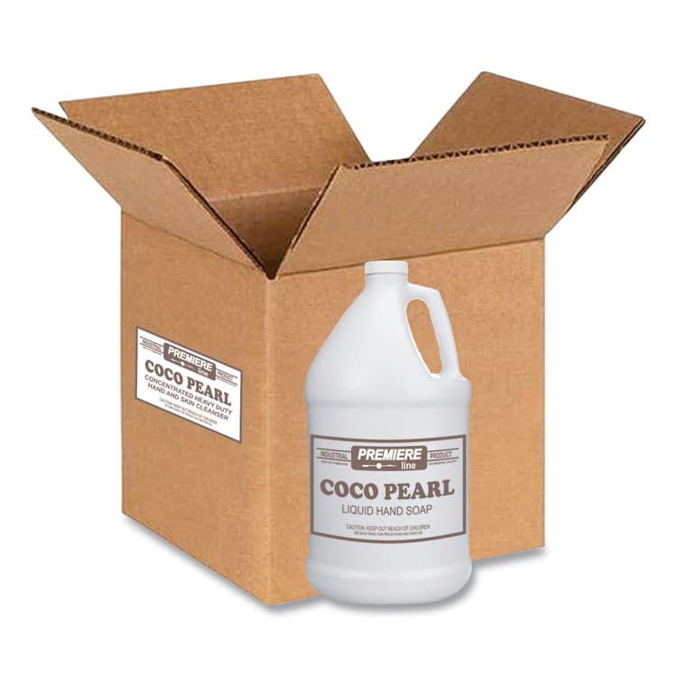 KESS INDUSTRIAL PROD. Coco Pearl Liquid Hand Soap, Coconut Scent, 128 oz, 4/Carton (KESCOCOPEARL) thumbnail 4