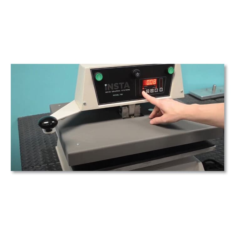 INSTA GRAPHIC SYSTEMS 728 Heat Press Machine, 33.13 x 29.88 x 26, Beige/Black (IGTMS728S) thumbnail 4