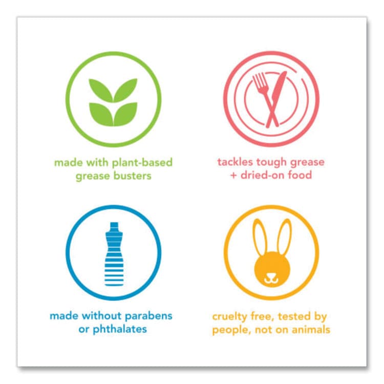 METHOD PRODUCTS . Dish Soap Pump, Hour-Glass Bottle Shape, Sea Minerals Scent, 18 oz Pump Bottle, 6/Carton (MTH318972) thumbnail 4