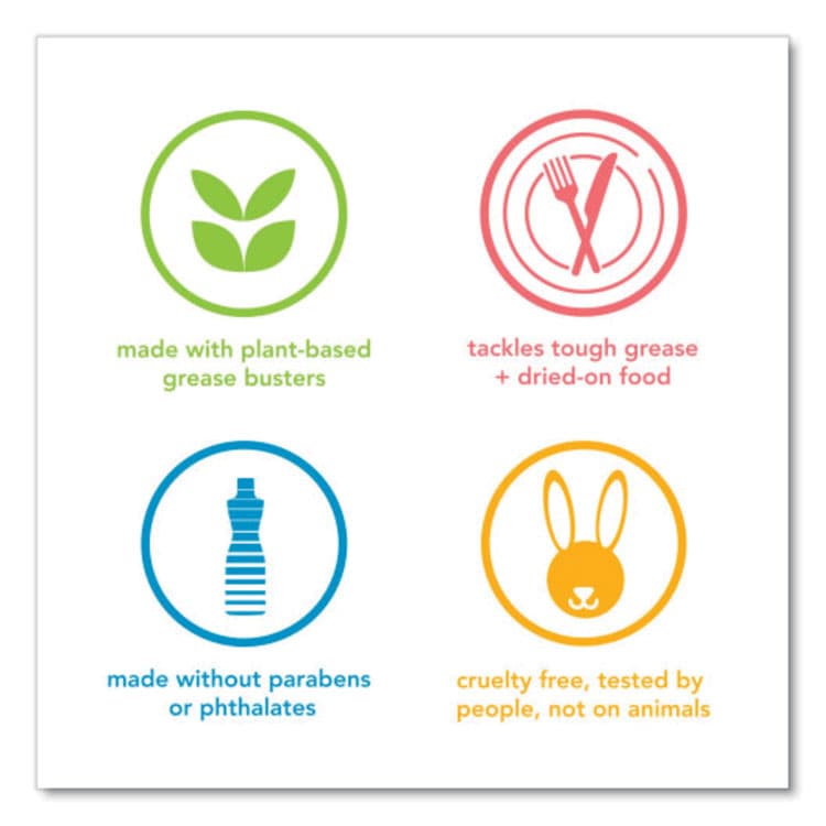 METHOD PRODUCTS . Dish Soap Pump, Hour-Glass Bottle Shape, Sea Minerals Scent, 18 oz Pump Bottle (MTH318972EA) thumbnail 4