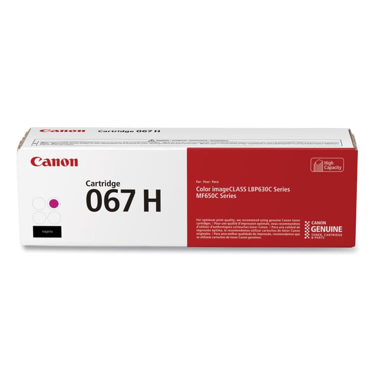 CANON USA, . 5104C001 (067H) High-Yield Toner, 2,350 Page-Yield, Magenta (CNM5104C001)